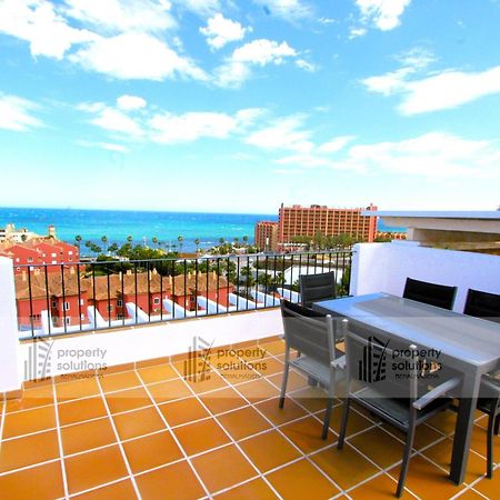 Lomas De Mena, 21 - Atico Con Vistas Al Mar - Piscina Y Barbacoa - Parking Gratis - Excelente Conexion Wifi Apartment Benalmadena Bagian luar foto